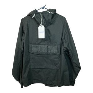 Napapijri Rainforest anorak jacket in black Size Small